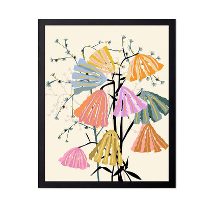 Colorful Wildflower Botanical