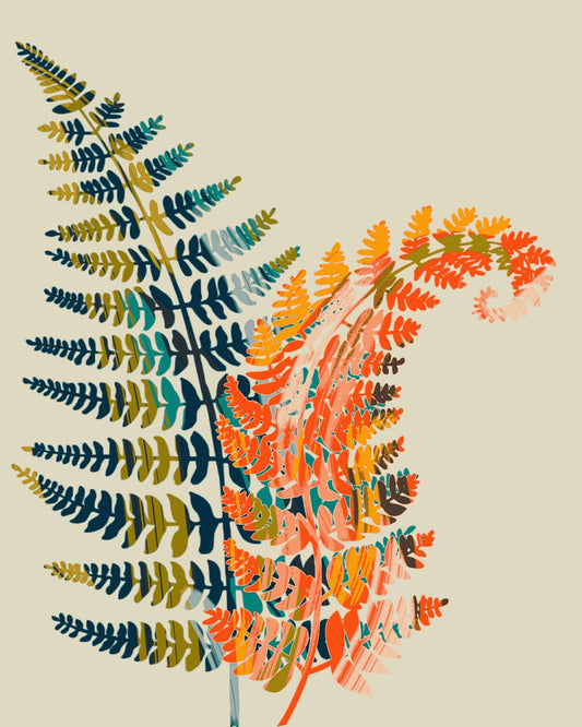 Colorful Fern Botanical