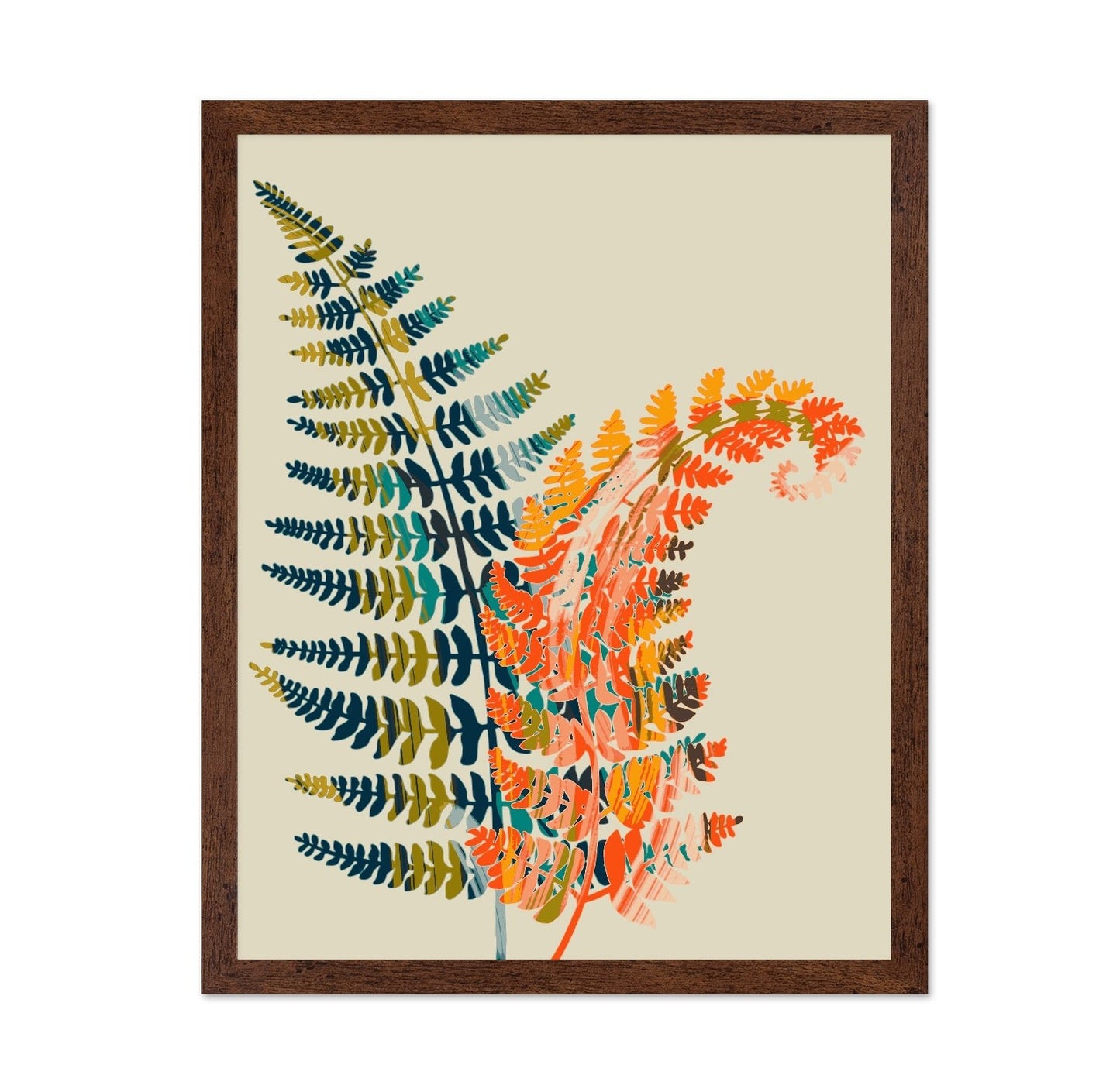 Colorful Fern Botanical