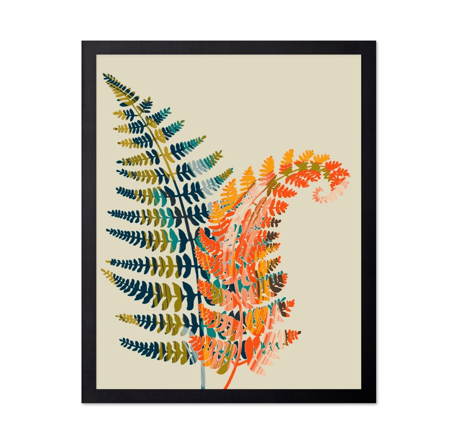 Colorful Fern Botanical