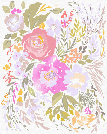 Pastel Wildflower Bouquet