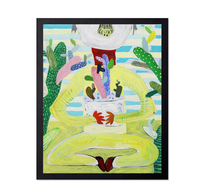 Cactus Holder Figure