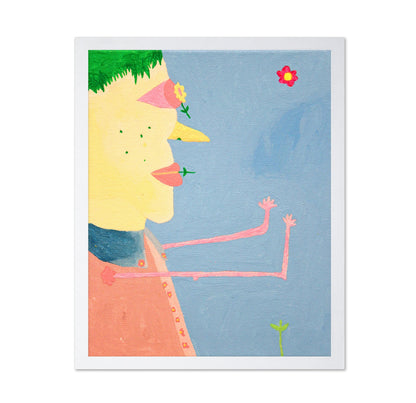 Whimsical Profile Figure