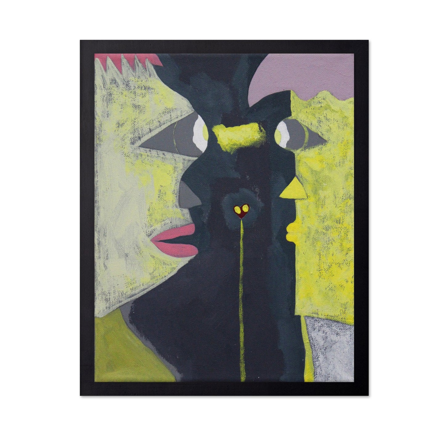 Abstract Couple Faces