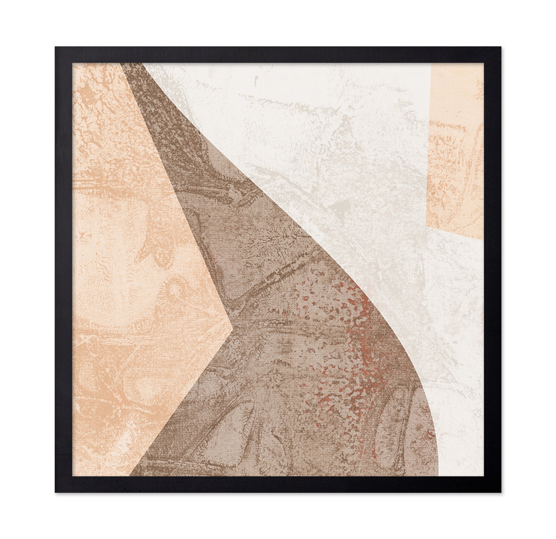 Neutral Abstract Shapes No5