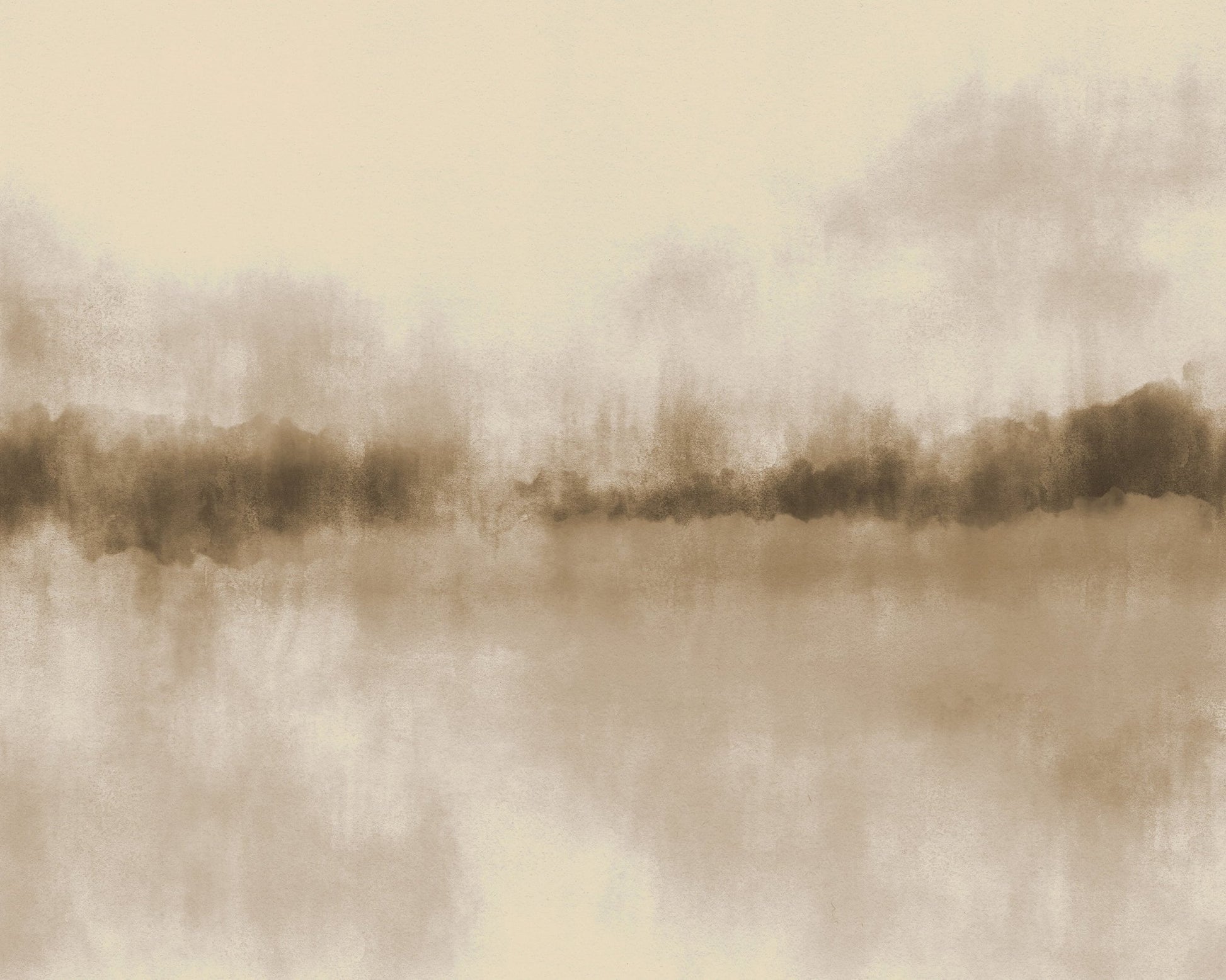 Neutral Misty Lake Landscape