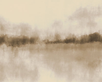Neutral Misty Lake Landscape