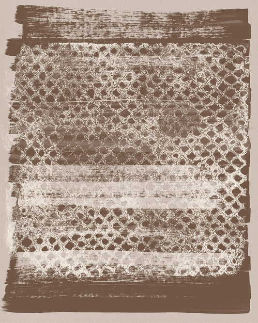 Neutral Textured Abstract Pattern