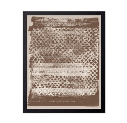 Neutral Textured Abstract Pattern