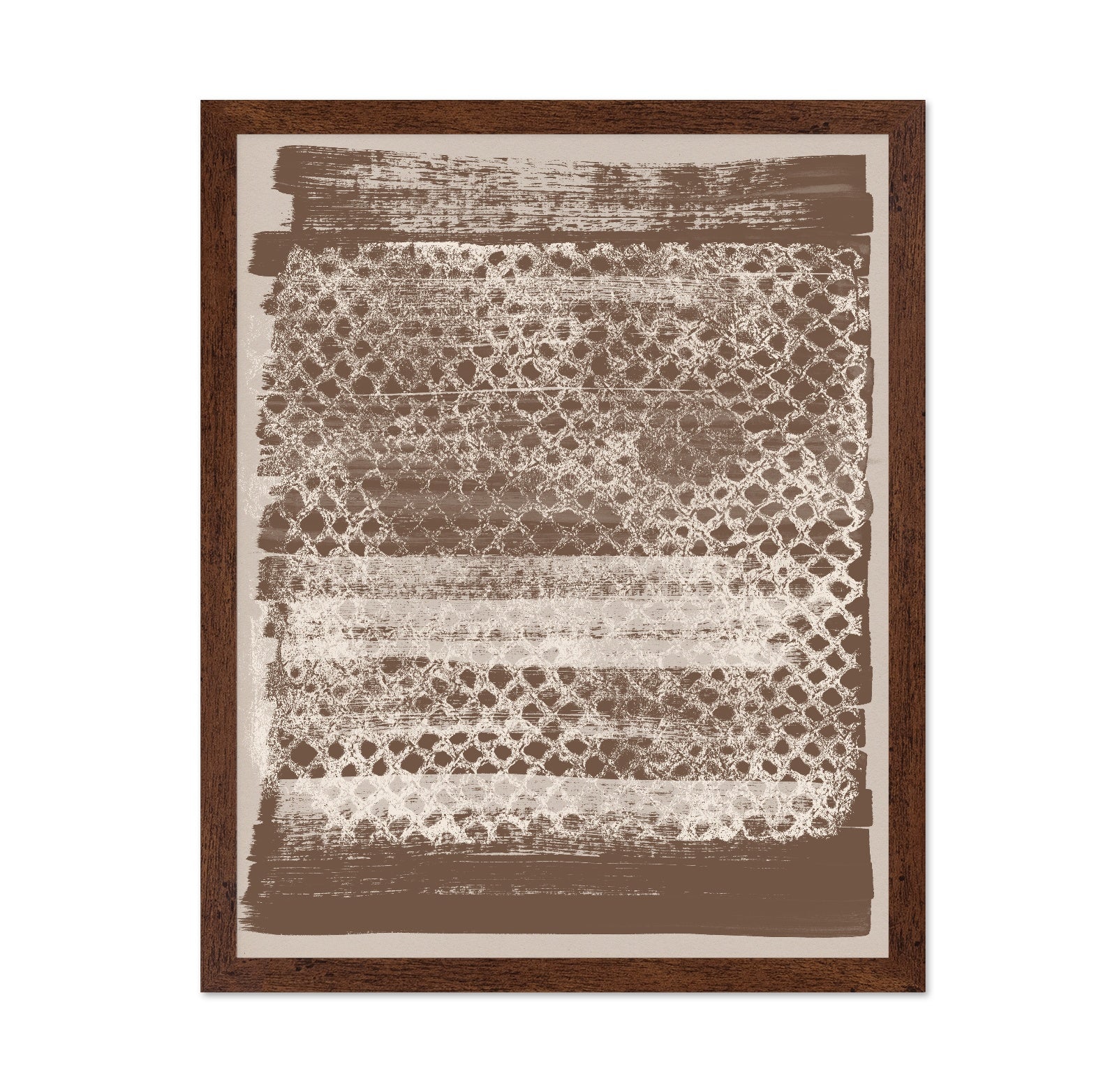Neutral Textured Abstract Pattern