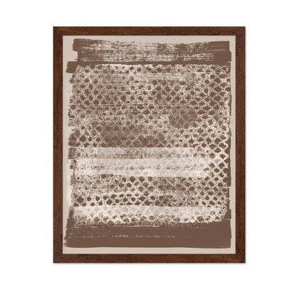 Neutral Textured Abstract Pattern
