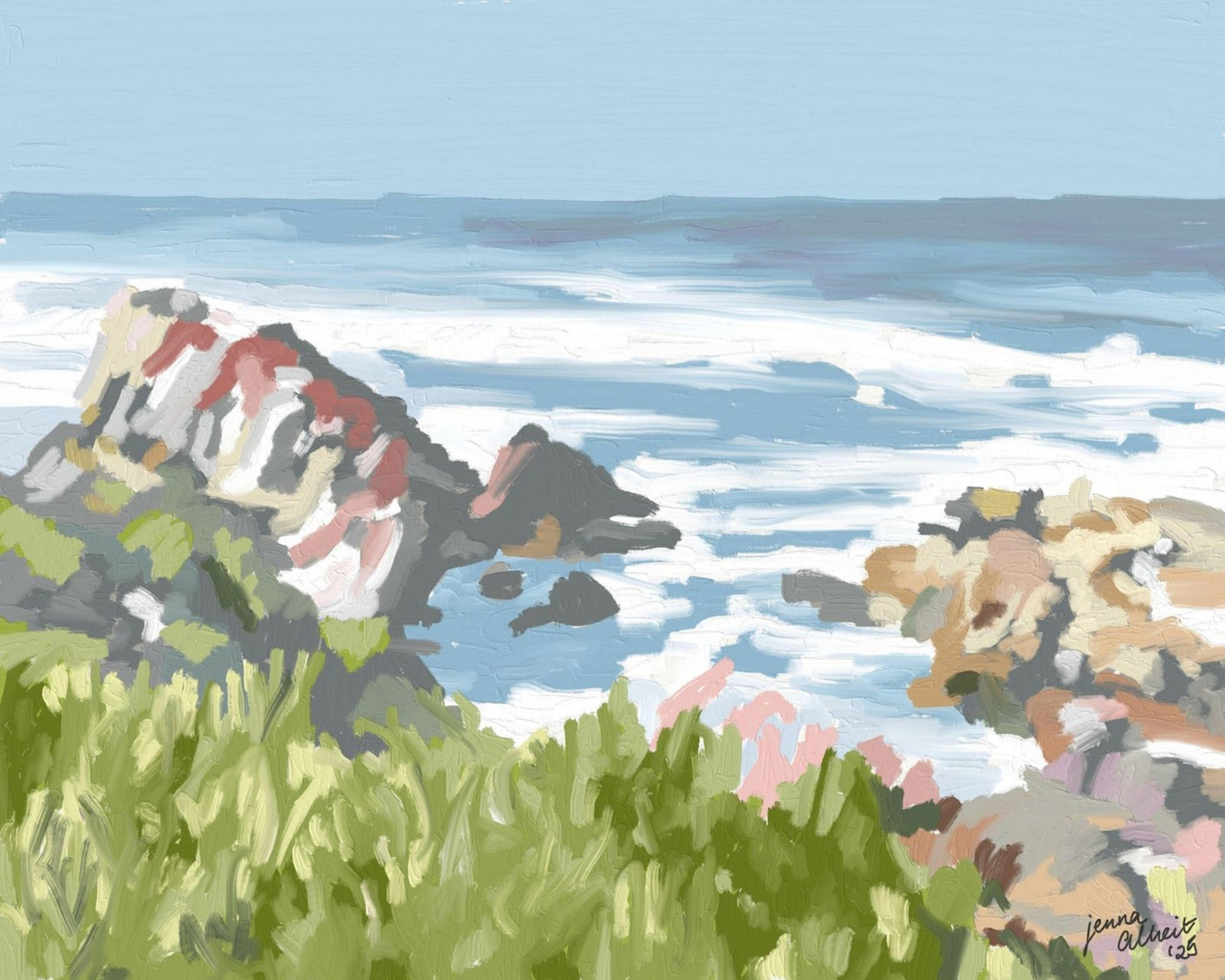 Coastal Rock View
