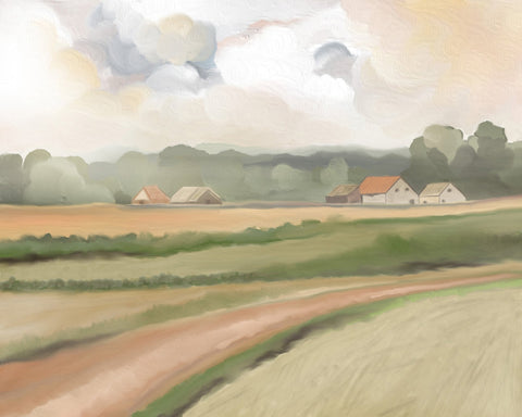 Farm Road Landscape
