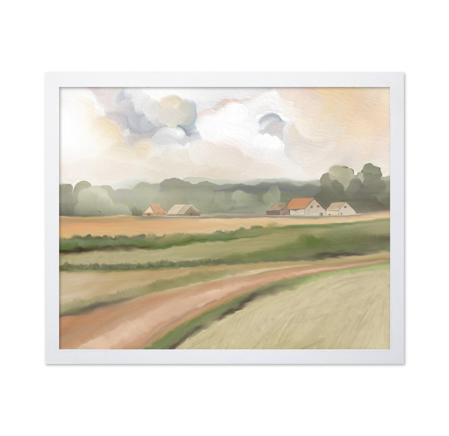 Farm Road Landscape