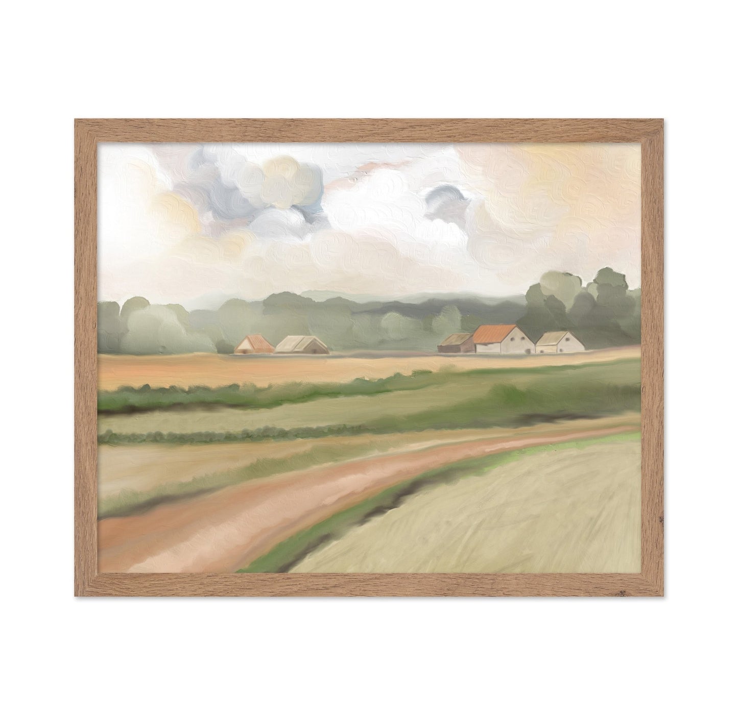 Farm Road Landscape