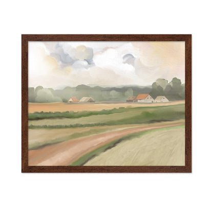 Farm Road Landscape