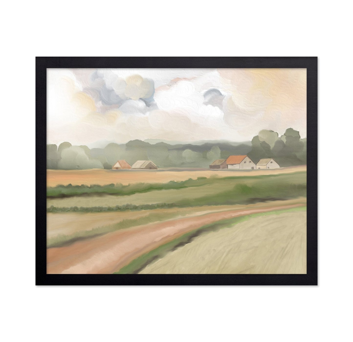 Farm Road Landscape