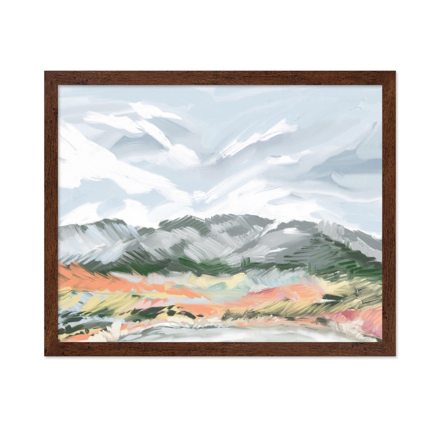 Abstract Mountain View