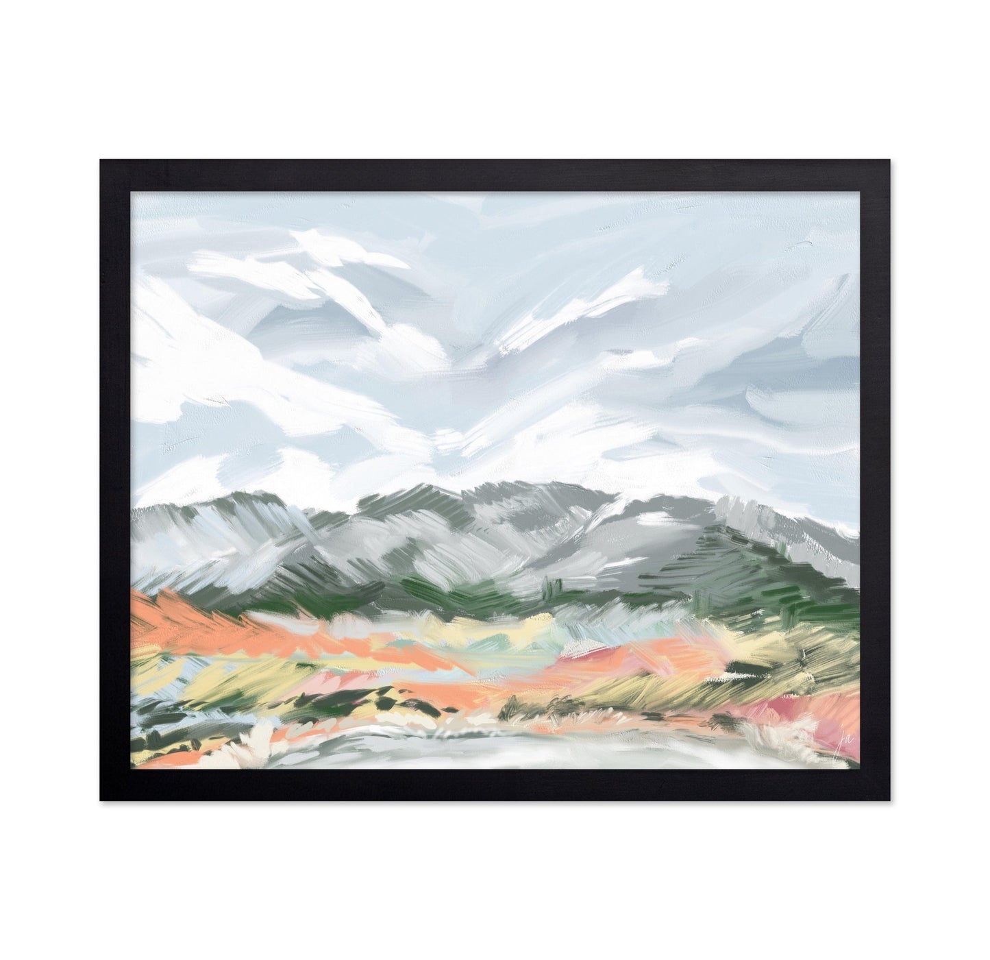 Abstract Mountain View