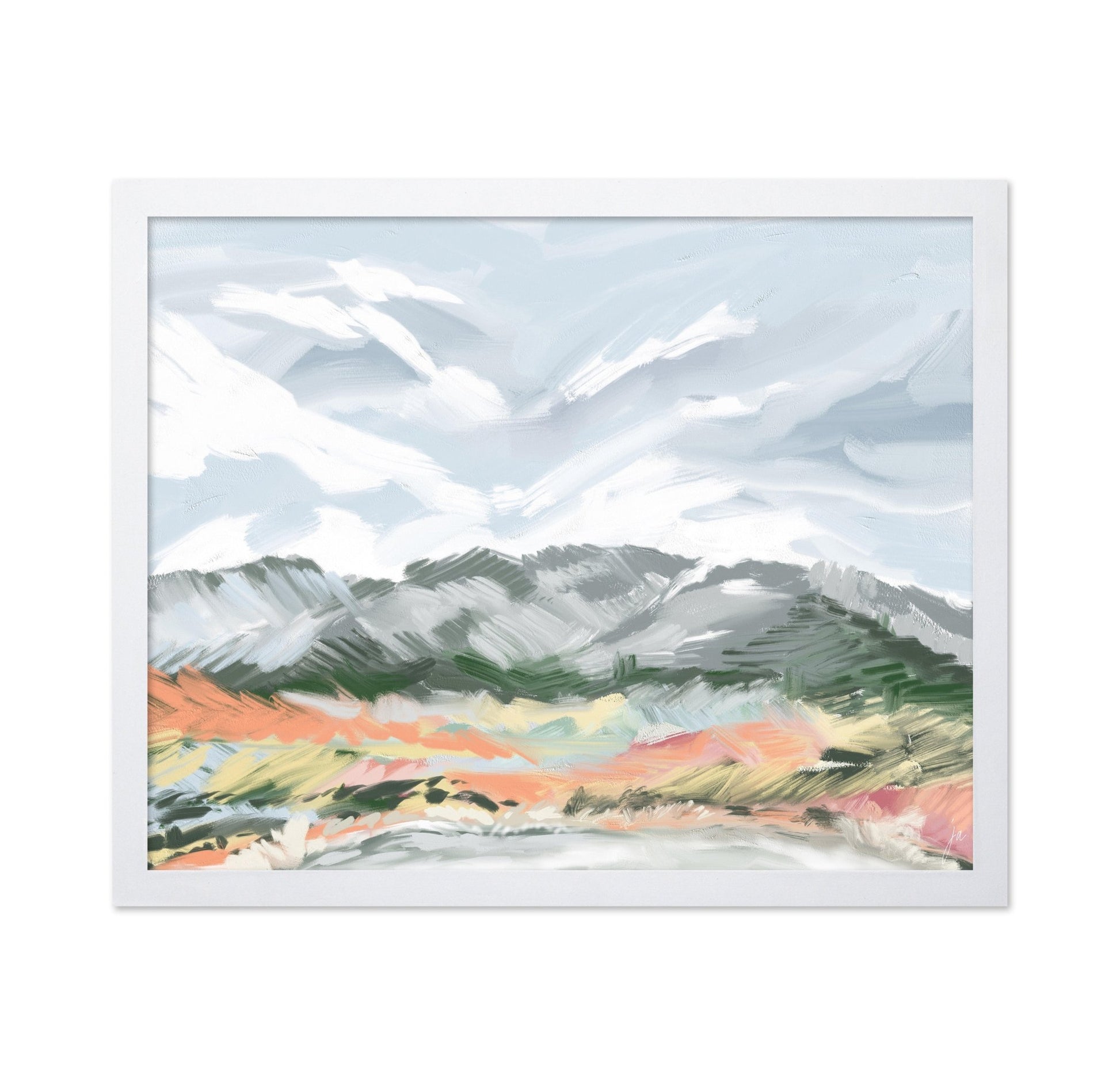 Abstract Mountain View