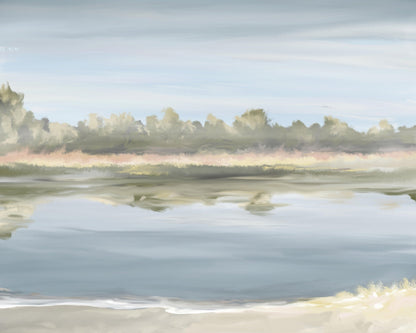 Quiet River Scene