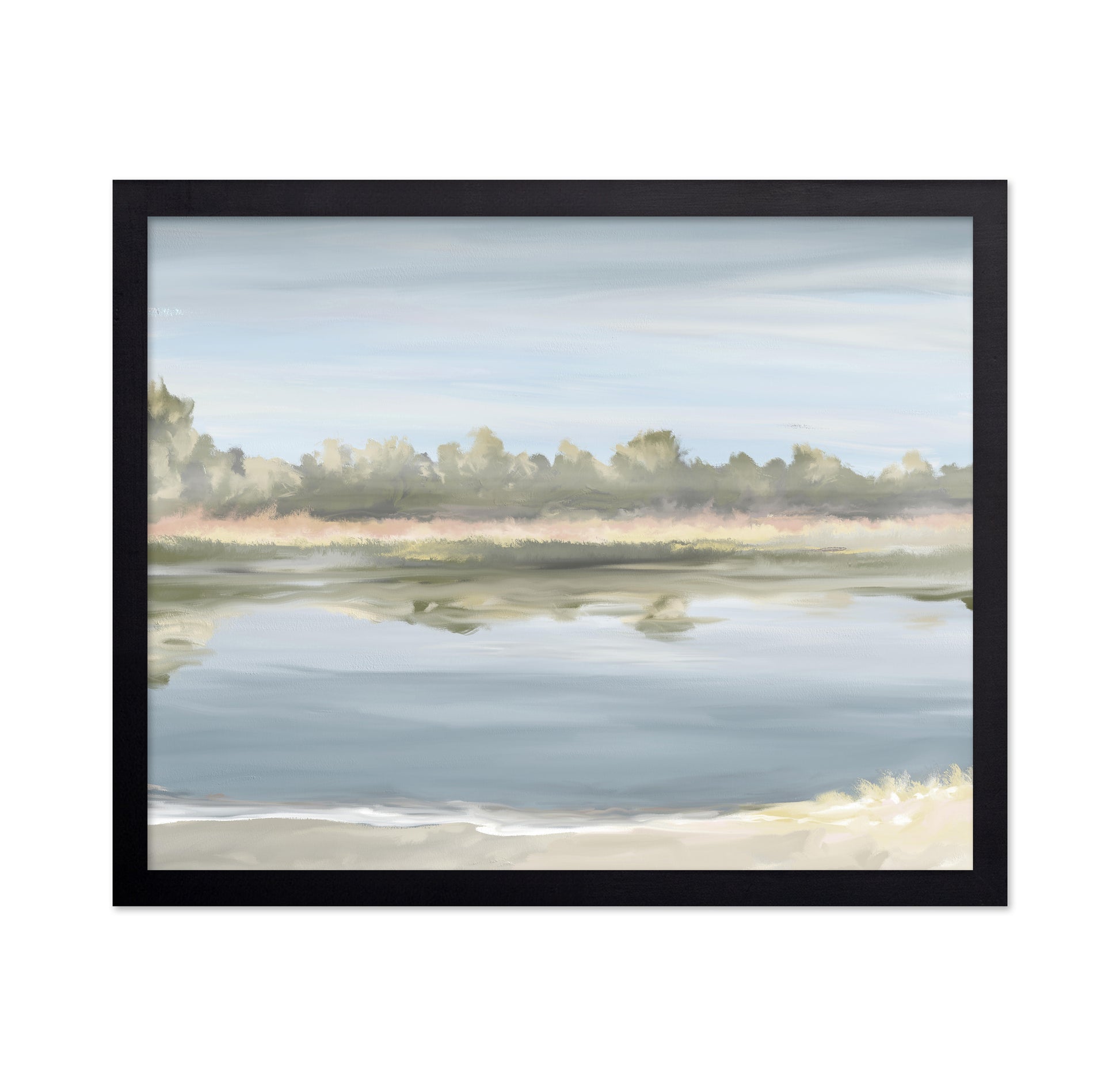 Quiet River Scene