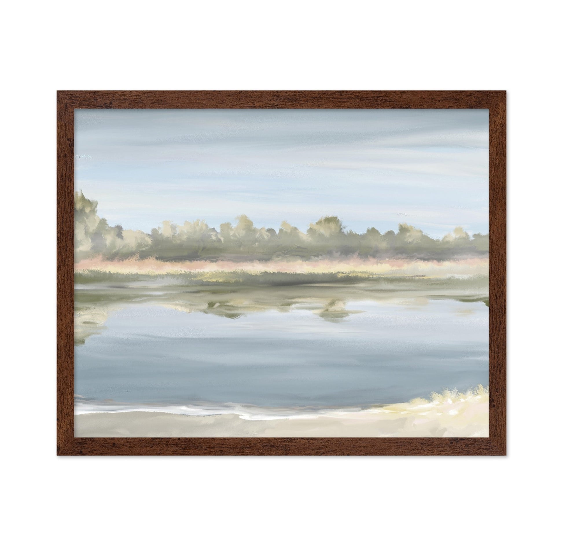 Quiet River Scene