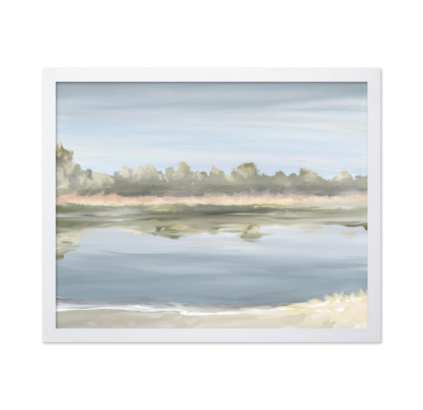 Quiet River Scene