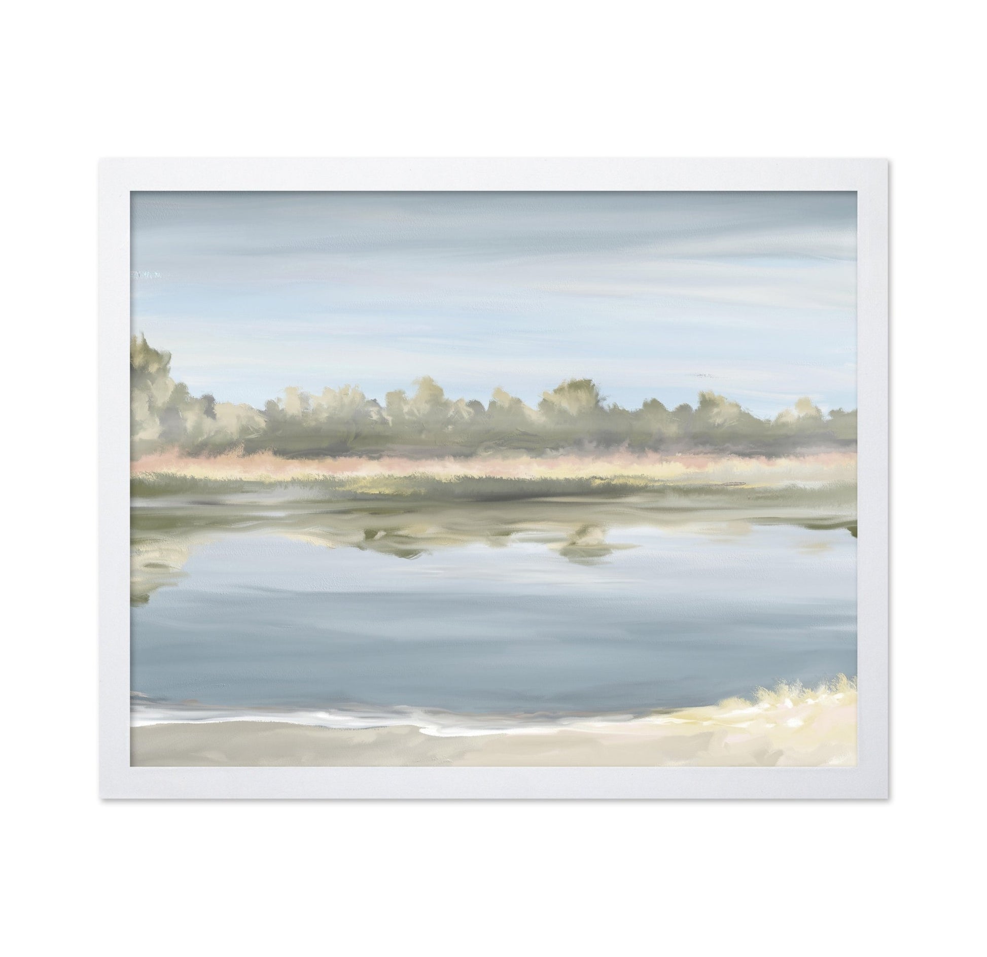 Quiet River Scene
