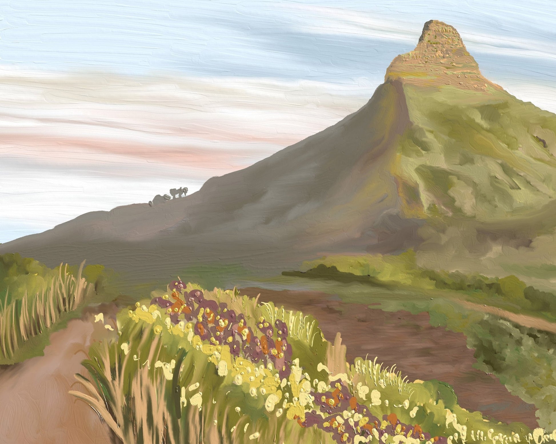 Mountain Path View