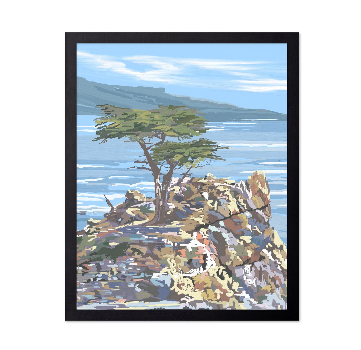 Coastal Tree Cliff