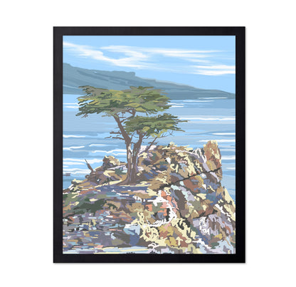 Coastal Tree Cliff