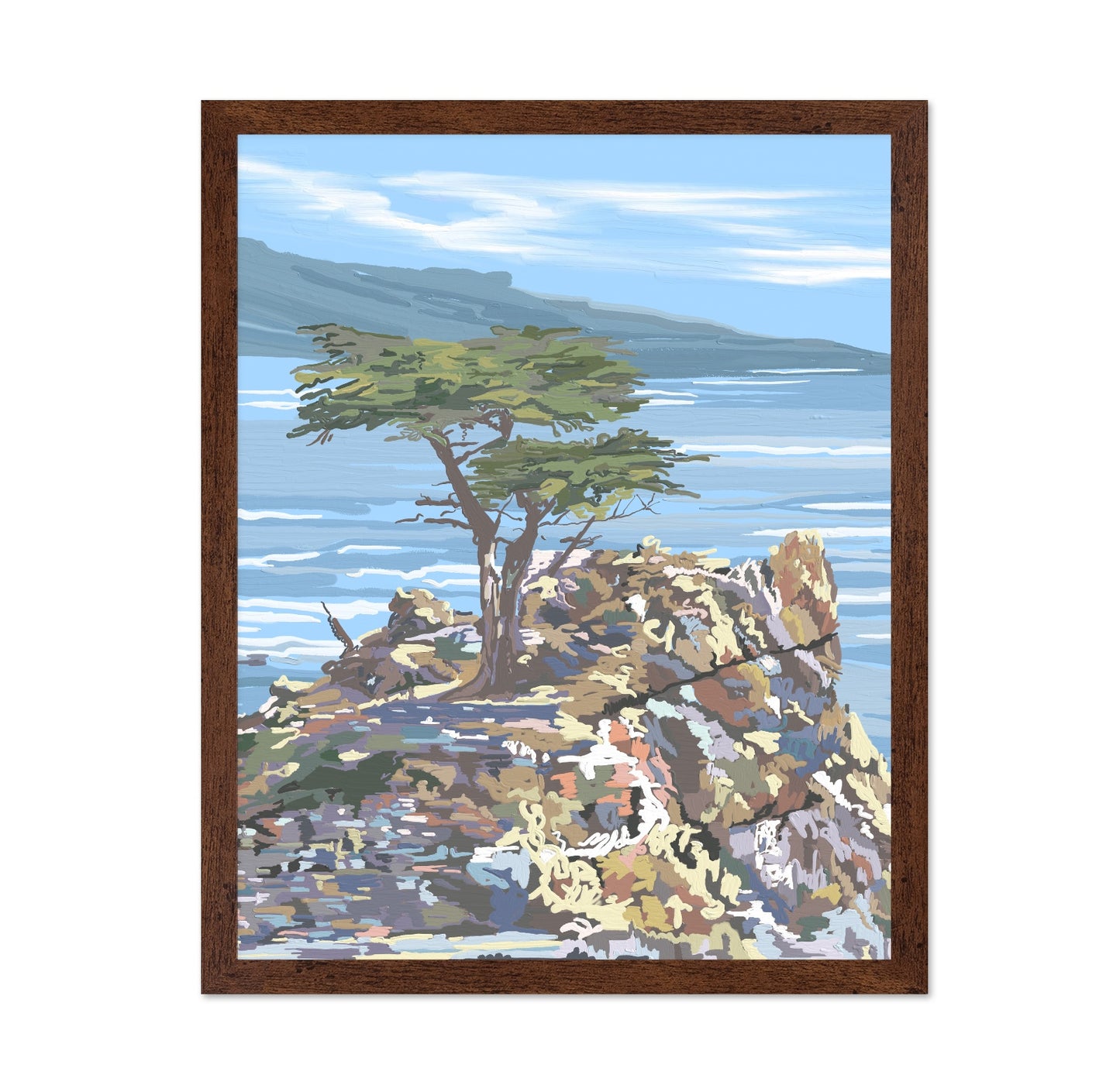 Coastal Tree Cliff