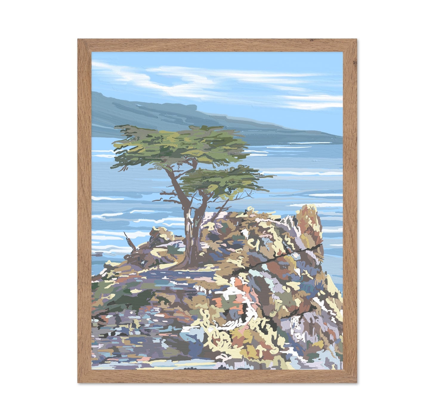 Coastal Tree Cliff