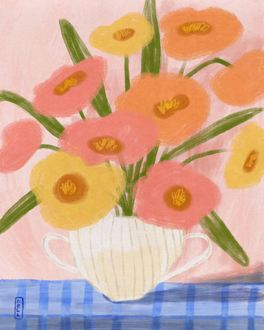 Pastel Flower Vase No2