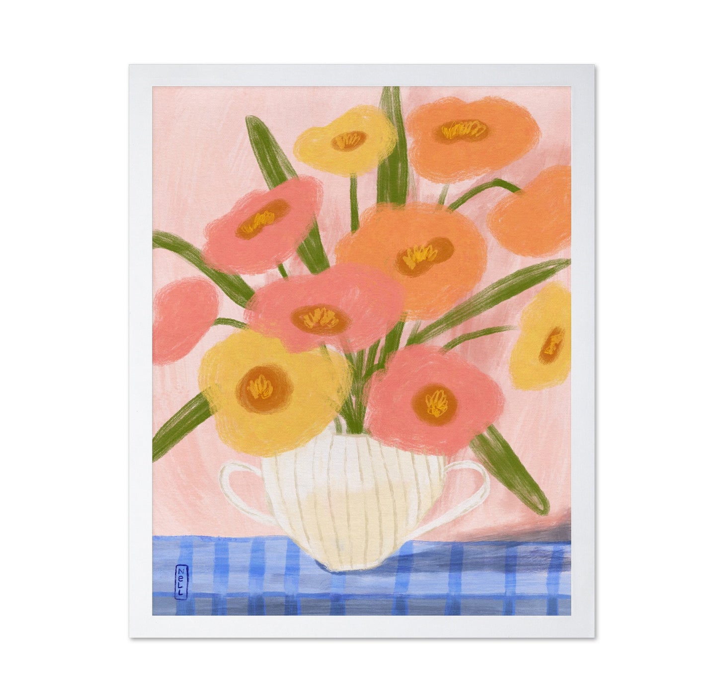 Pastel Flower Vase No2