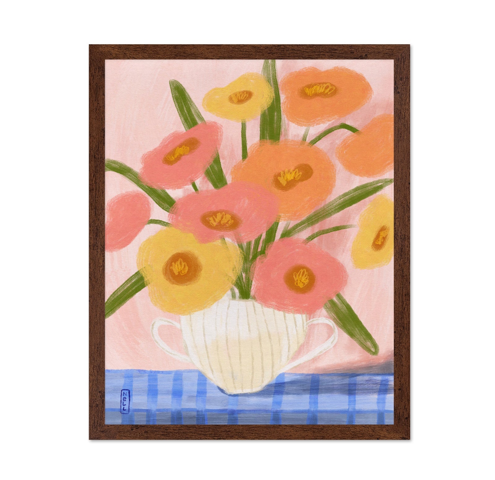 Pastel Flower Vase No2