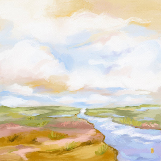 Calm River Landscape