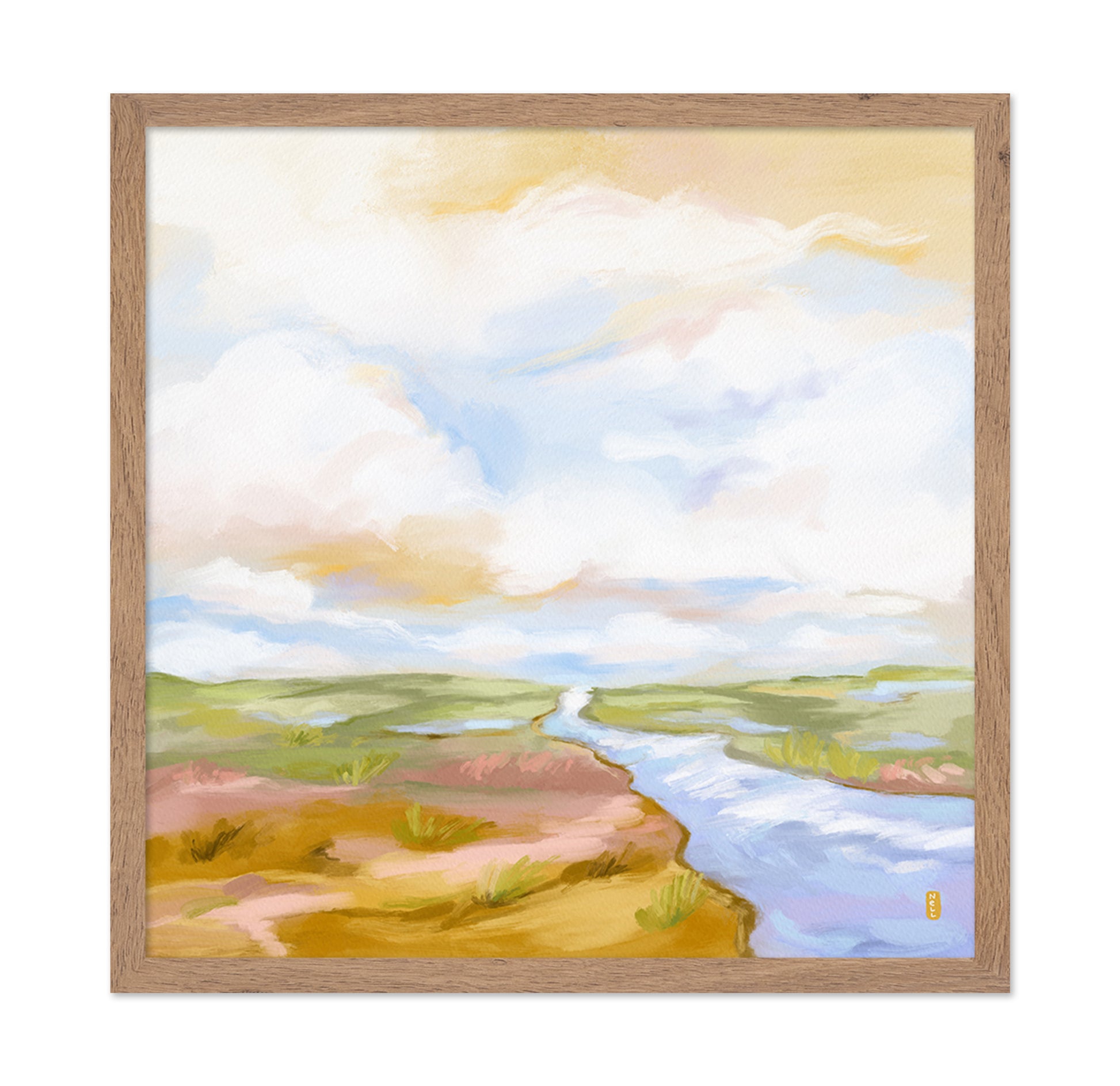 Calm River Landscape