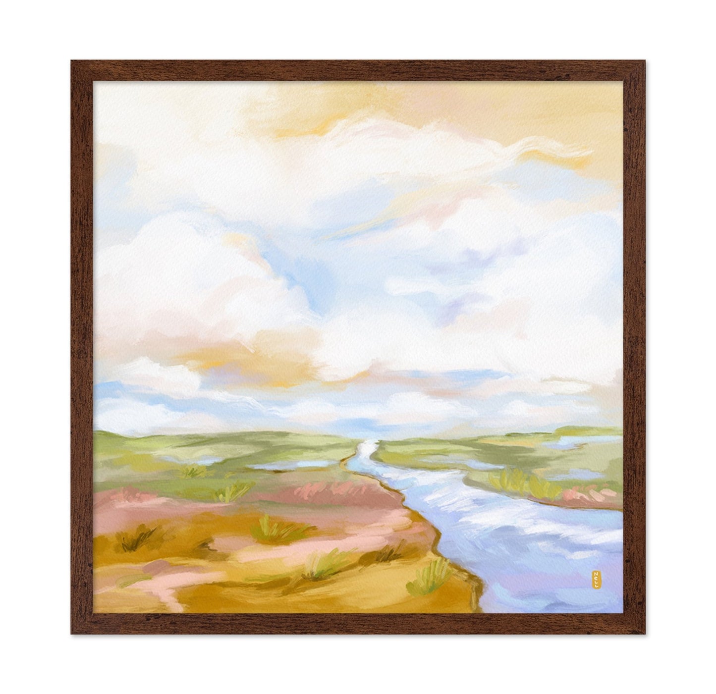 Calm River Landscape