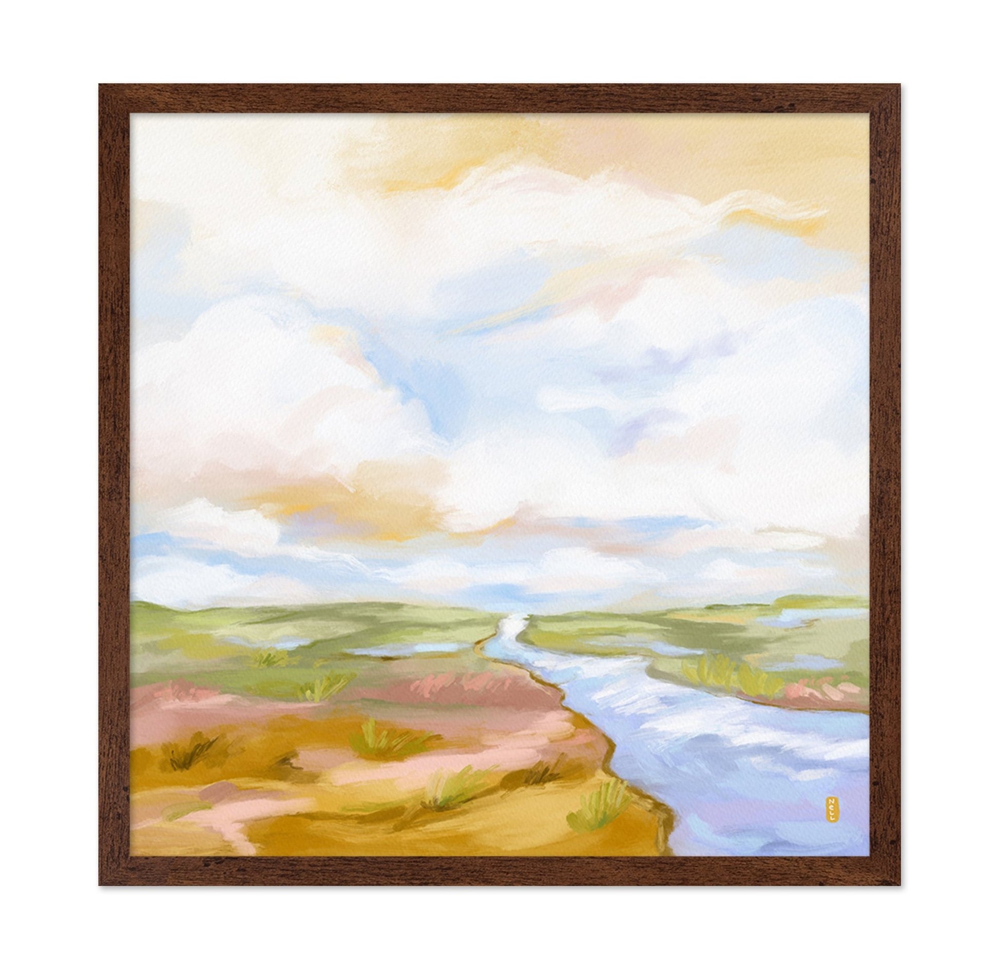 Calm River Landscape