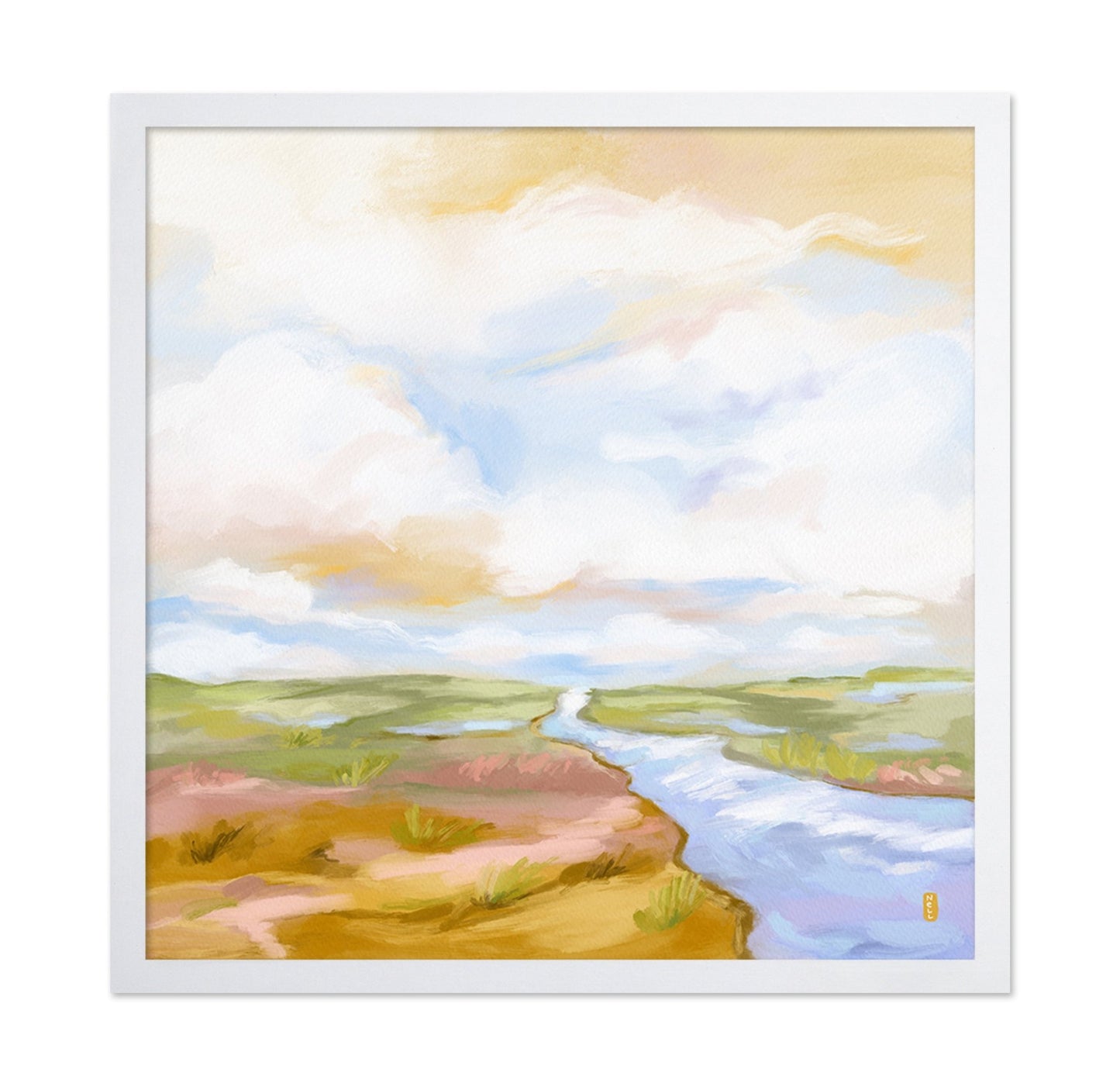 Calm River Landscape