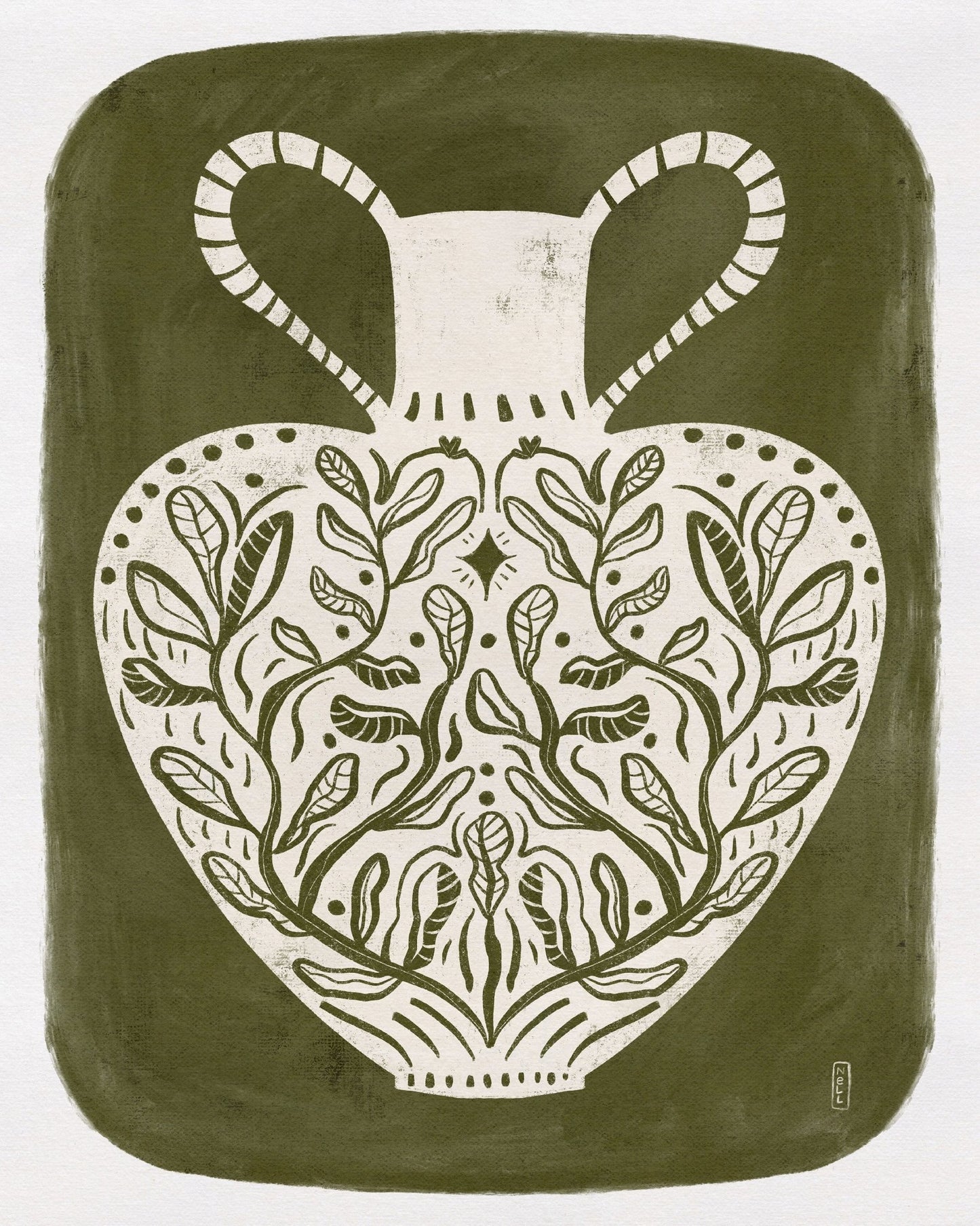 Botanical Vase Pattern