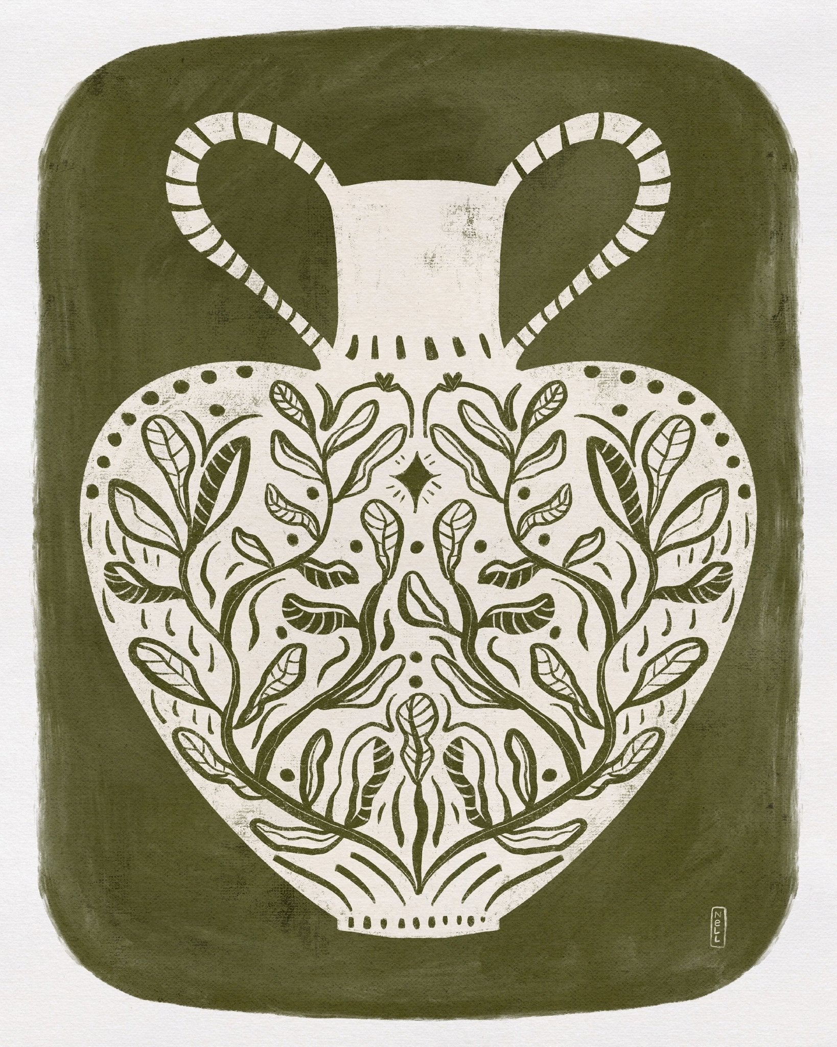 Botanical Vase Pattern