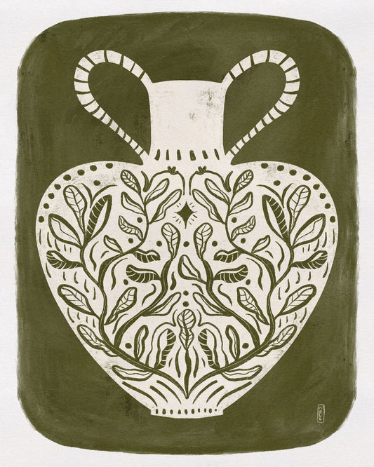 Botanical Vase Pattern