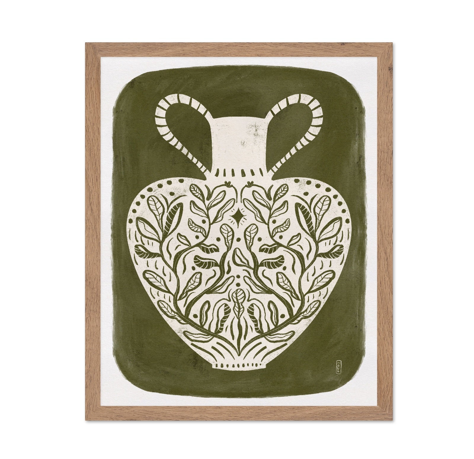 Botanical Vase Pattern