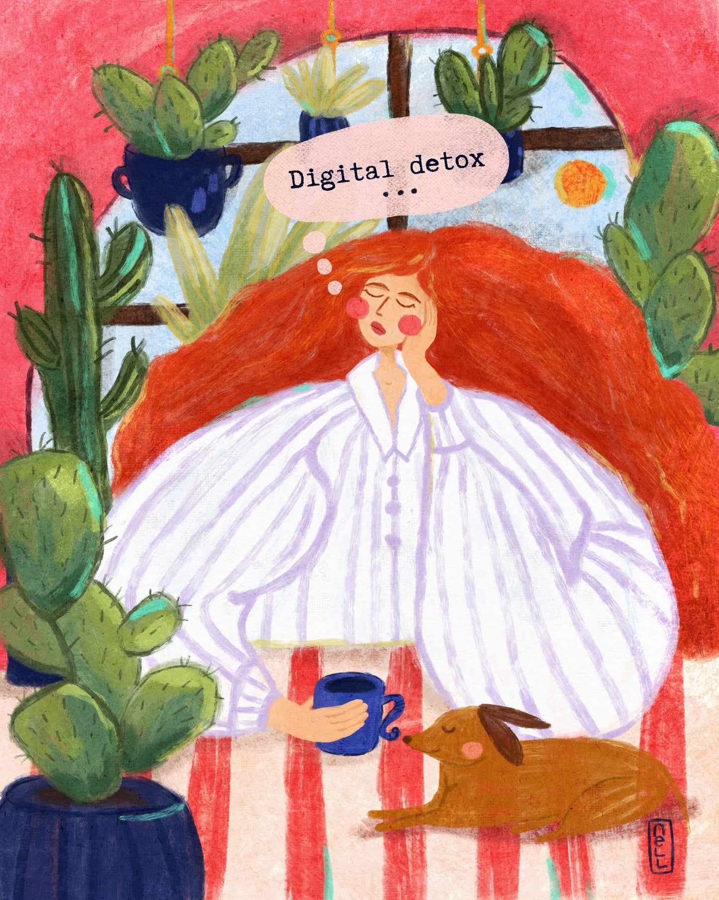 Digital Detox Girl