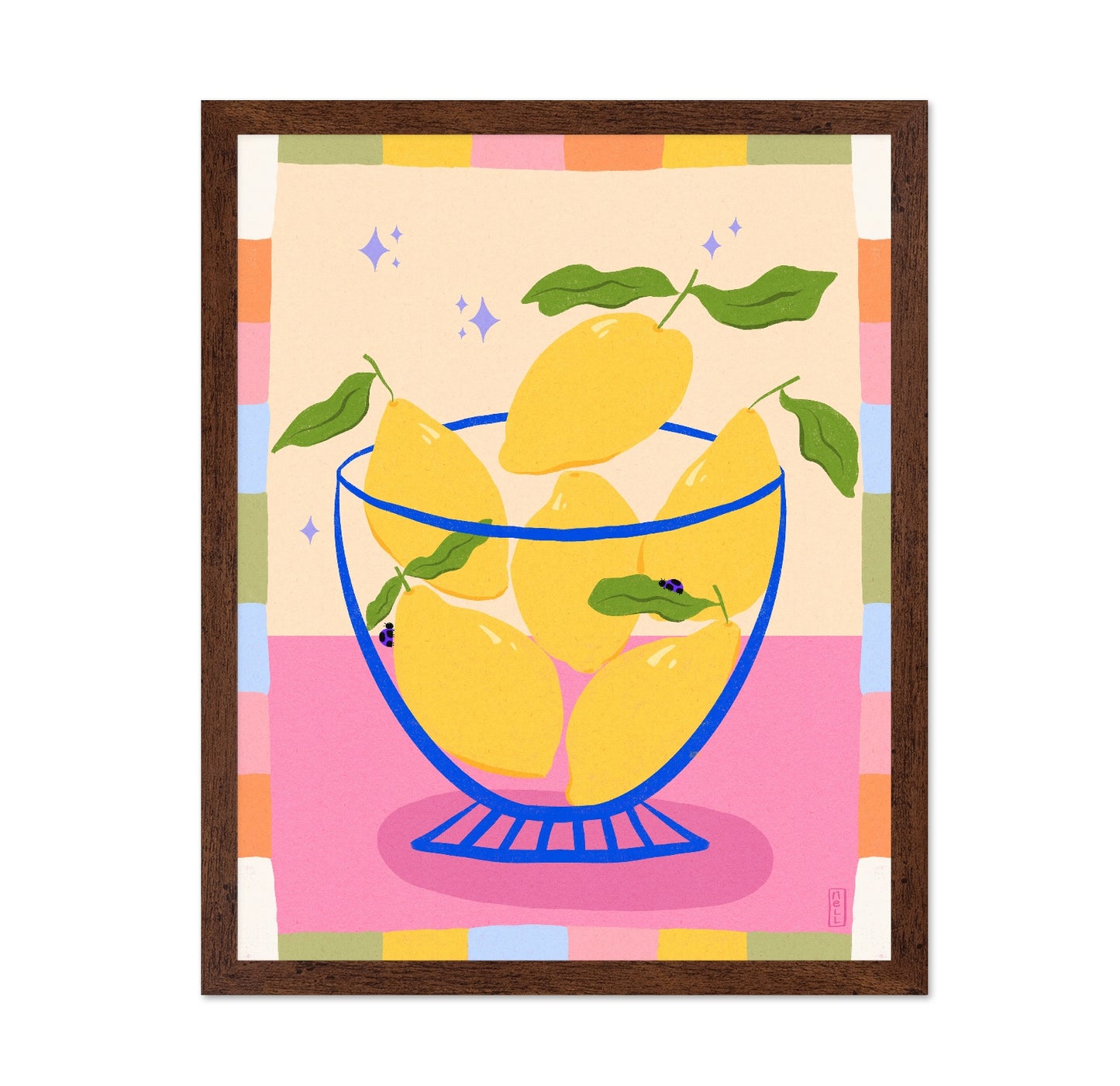 Lemon Bowl Illustration