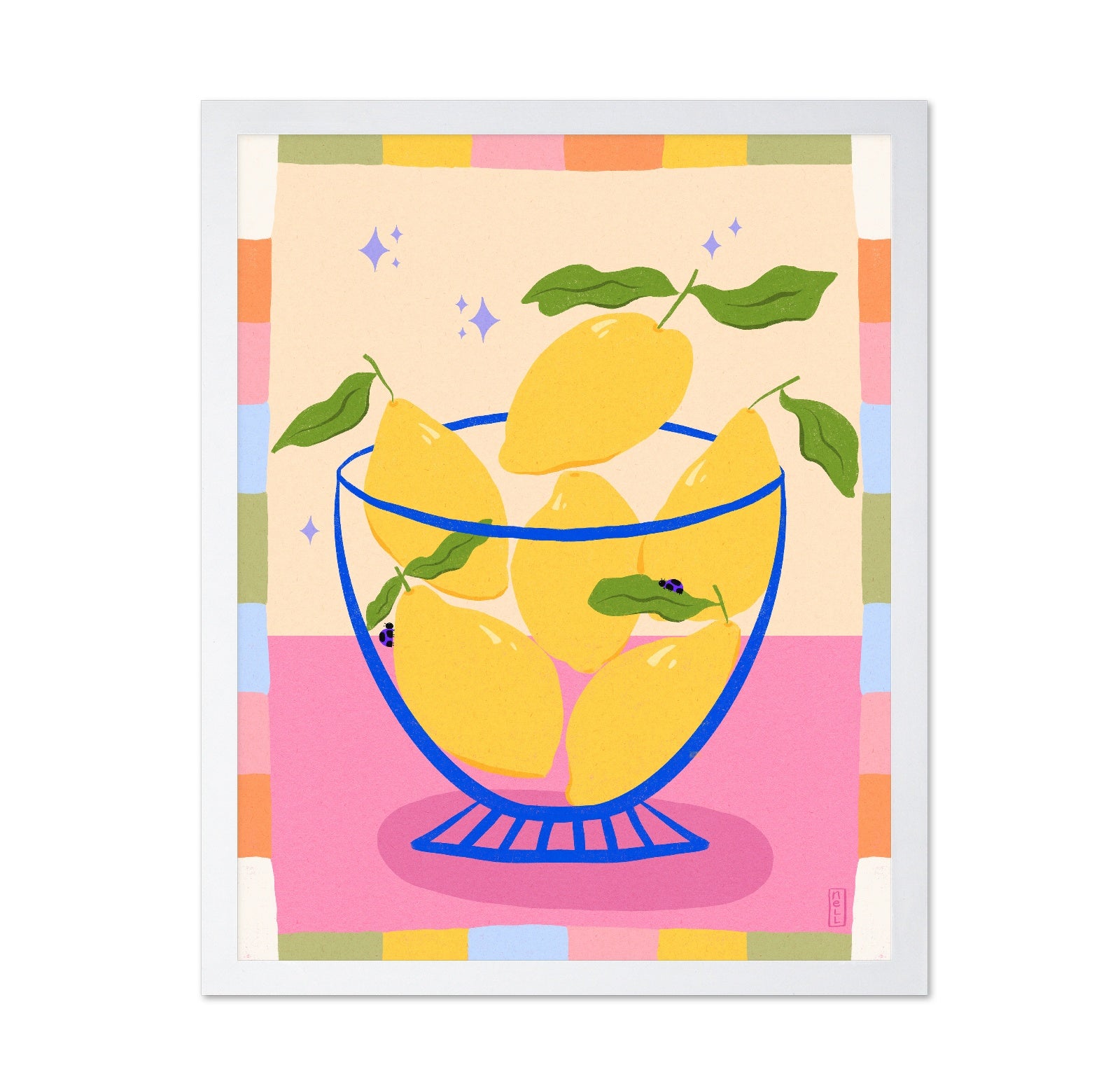 Lemon Bowl Illustration