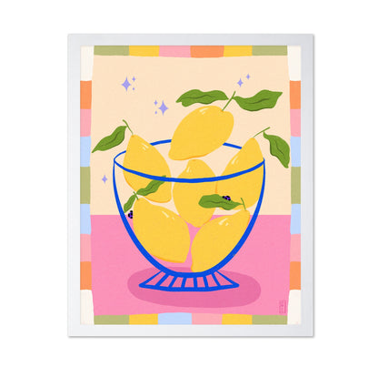 Lemon Bowl Illustration